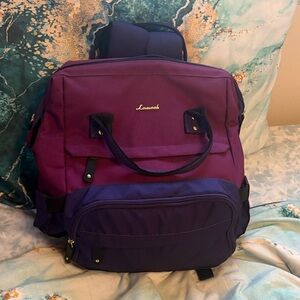 Lavook Purple Backpack-used
